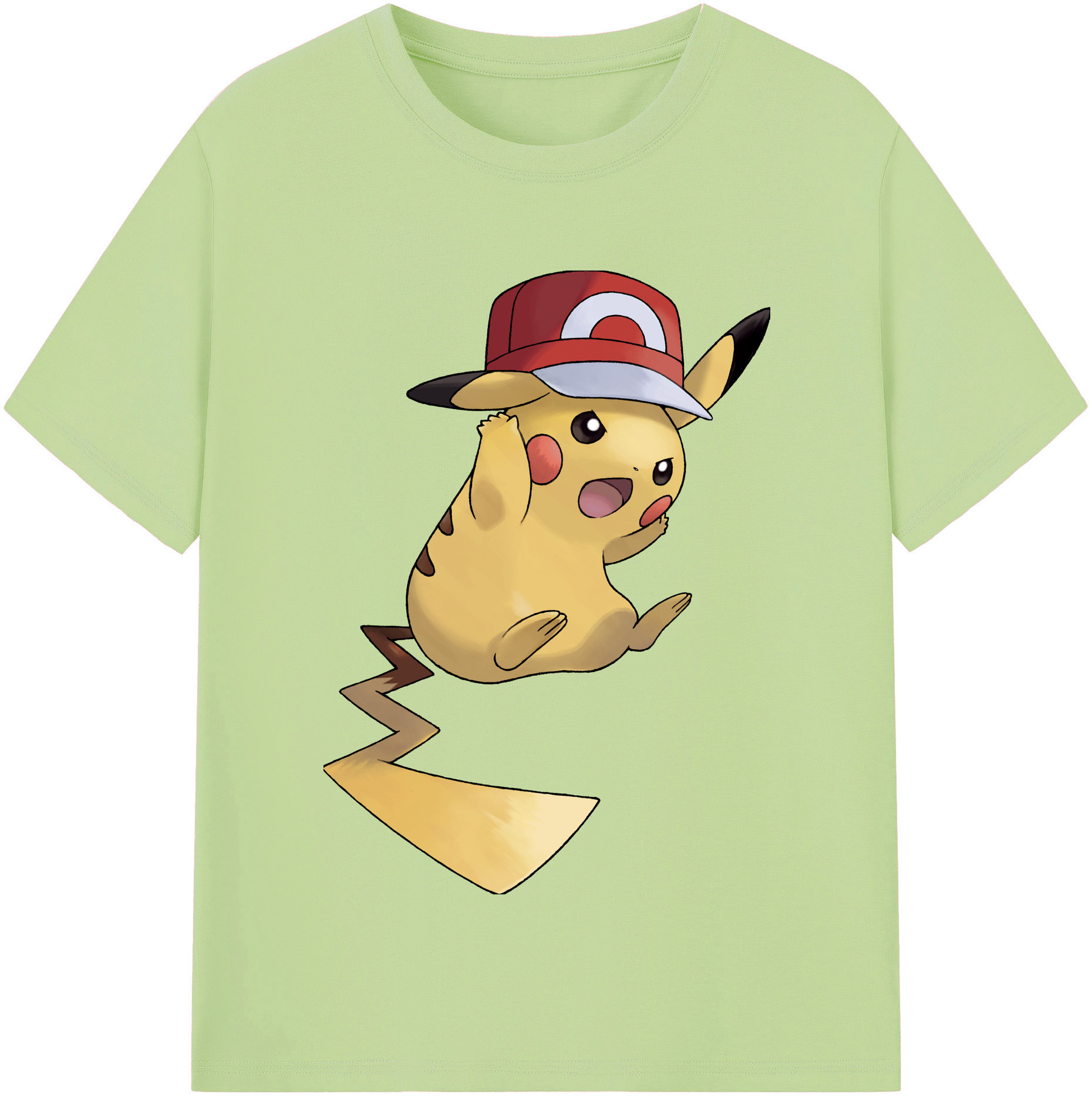 （画像用） ポケットモンスター Pokémon 綿100％半袖Tシャツ（フロントプリント）